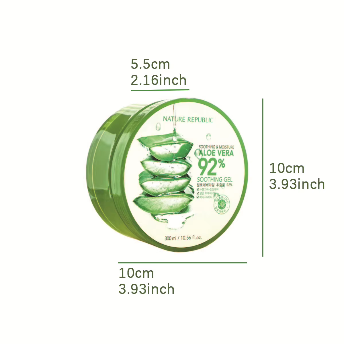 Gel d'aloe vera apaisant hydratant Nature Republic