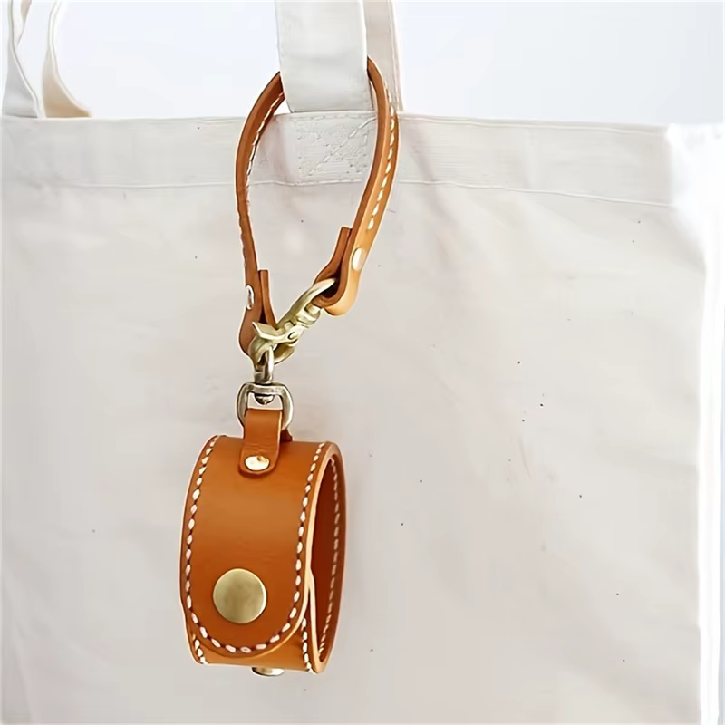Sangle porte-gant en cuir Vintage avec fermoir, porte-serviettes en cuir pour sac à main, sangle pour chapeau, Camping en plein air pour femmes