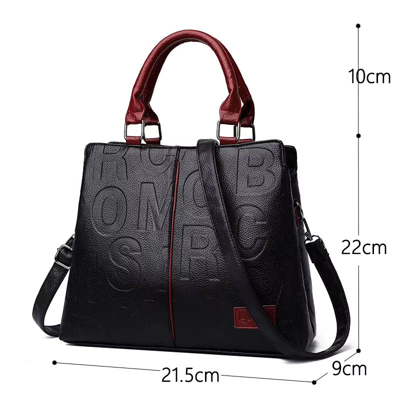 Fourre-tout en cuir de haute qualité femmes sacs à Main de luxe Sac de messager pour femmes Sac à bandoulière lettre Sac à bandoulière Sac à main