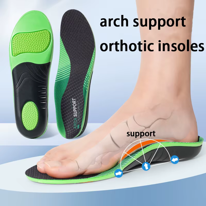Semelles orthopédiques pour pieds plats