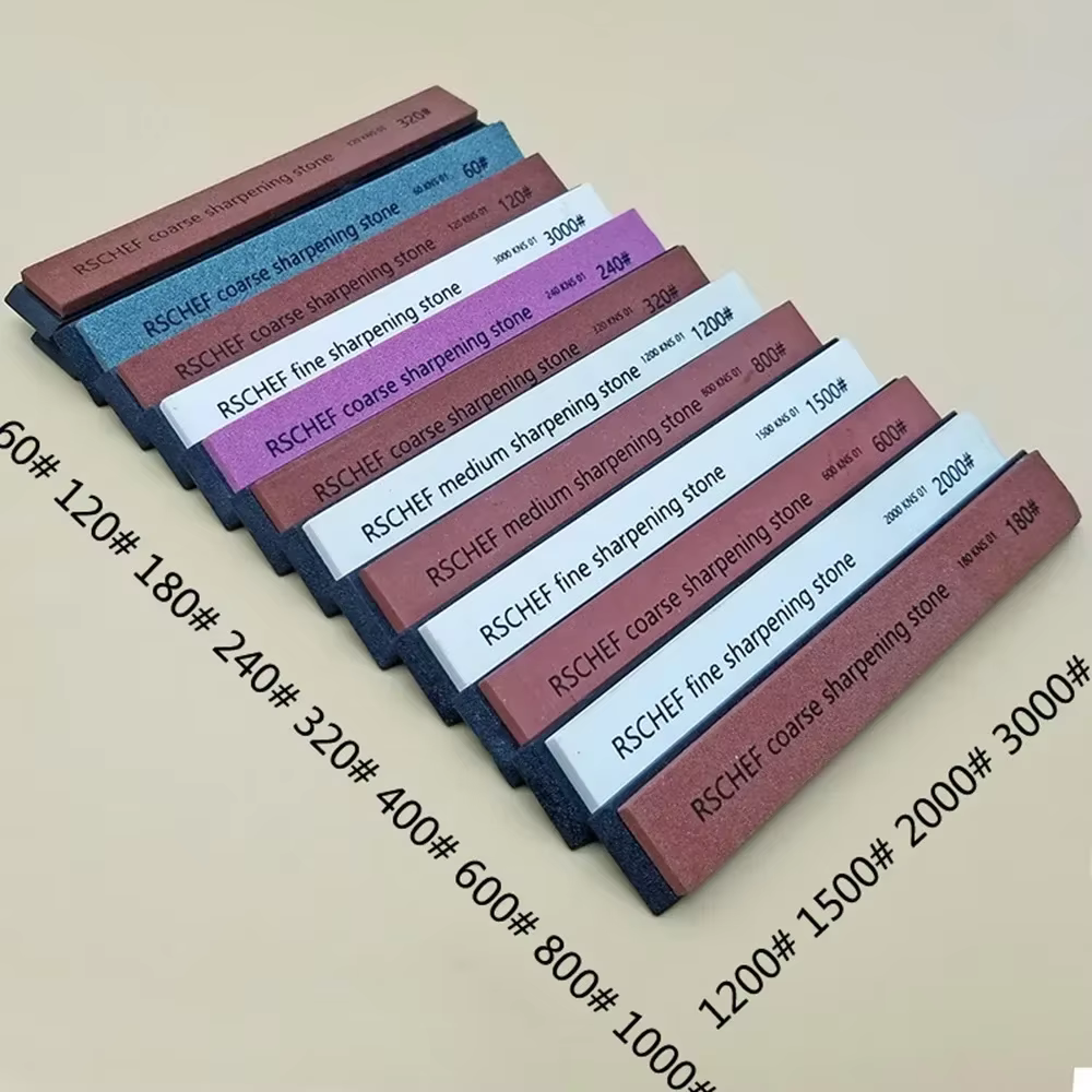 STONEGO-Aiguiseur de couteaux à mailles élevées, petites bandes de pierre à huile, Outils de cuisine spéciaux pour la cuisine domestique