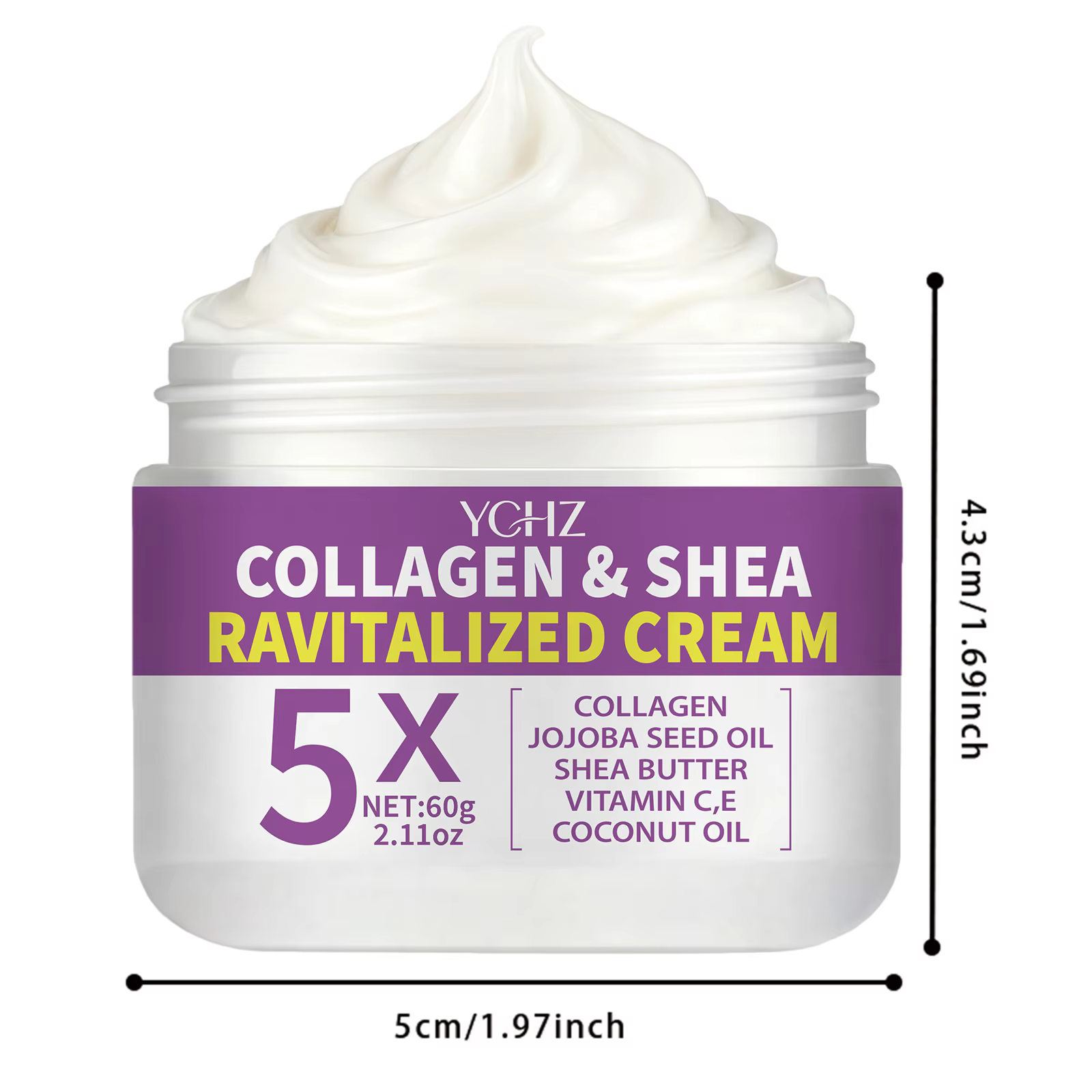 Crème raffermissante au collagène