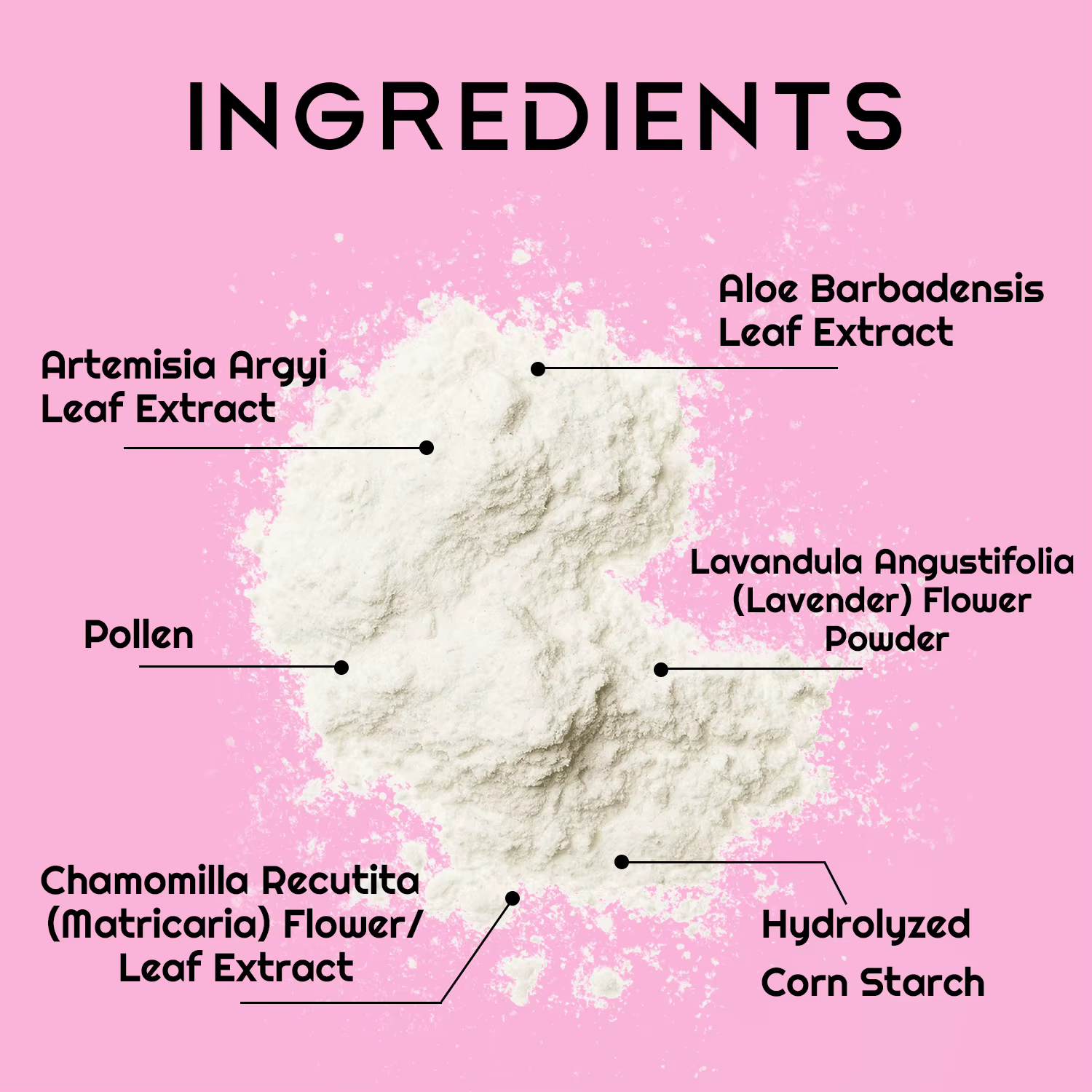 Aoao Sakura poudre pour le corps en fleurs de cerisier-amidon de maïs naturel et oxyde de zinc avec aloe vera et