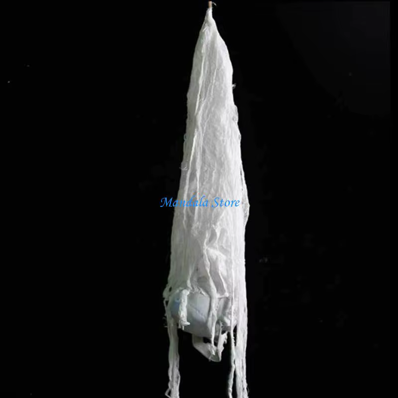 U2JC – décoration squelette Bar maison hantée, salle secrète, avec yeux dégradés clignotants araignées réalistes