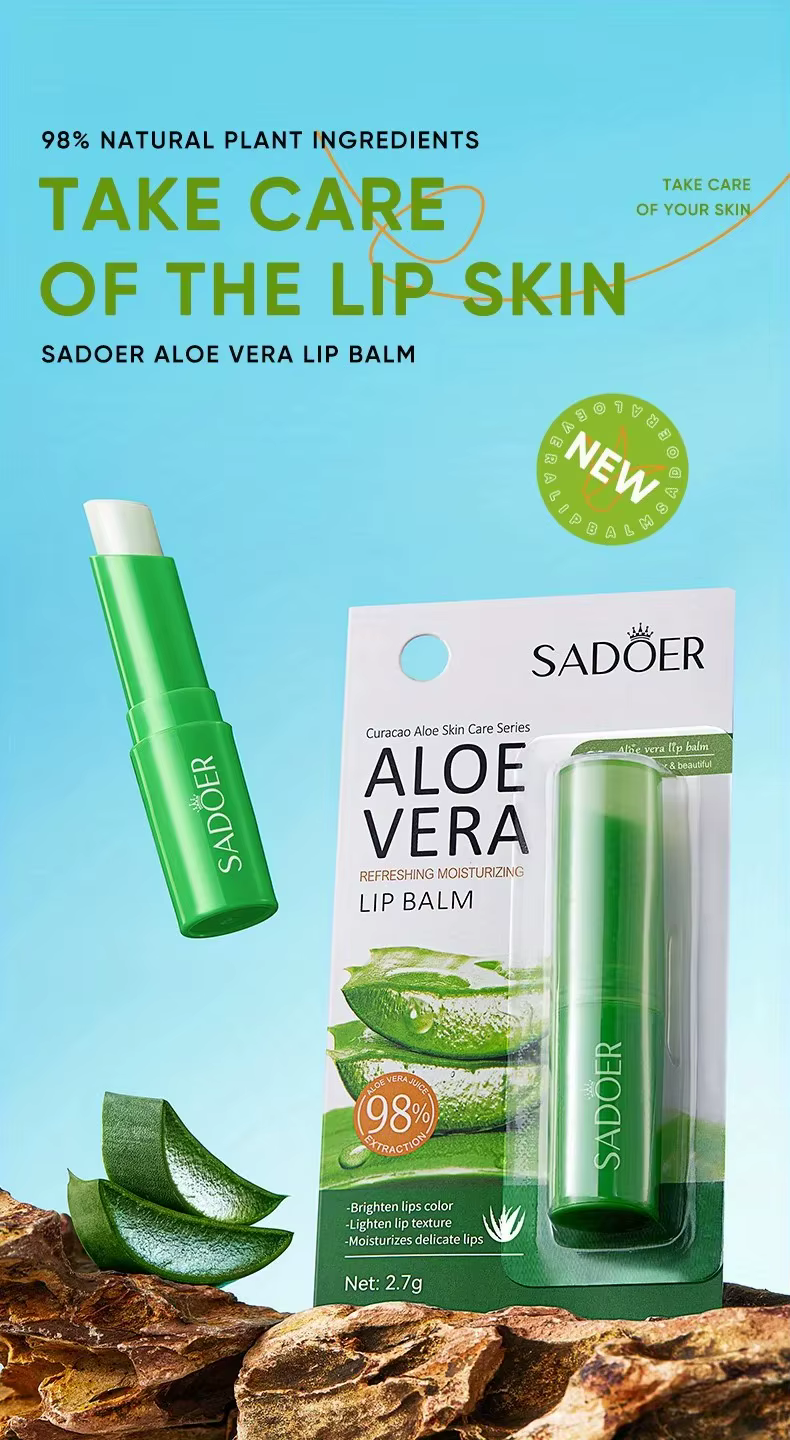 Baume à l'aloe vera nourrissant, rafraîchissant, hydratant et hydratant