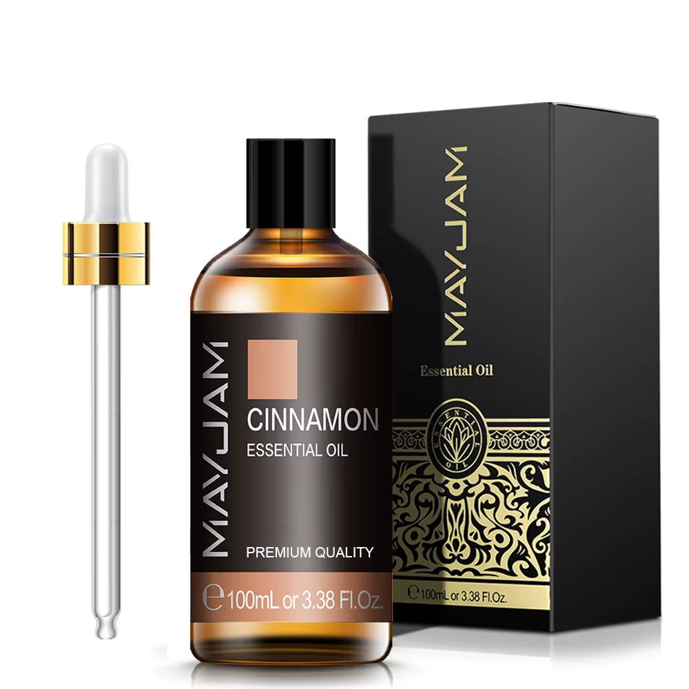MAYJAM 100ML huiles essentielles d'arôme pur cannelle romarin bois de cèdre citronnelle huile d'arbre à thé pour Massage humidificateur savons bougie