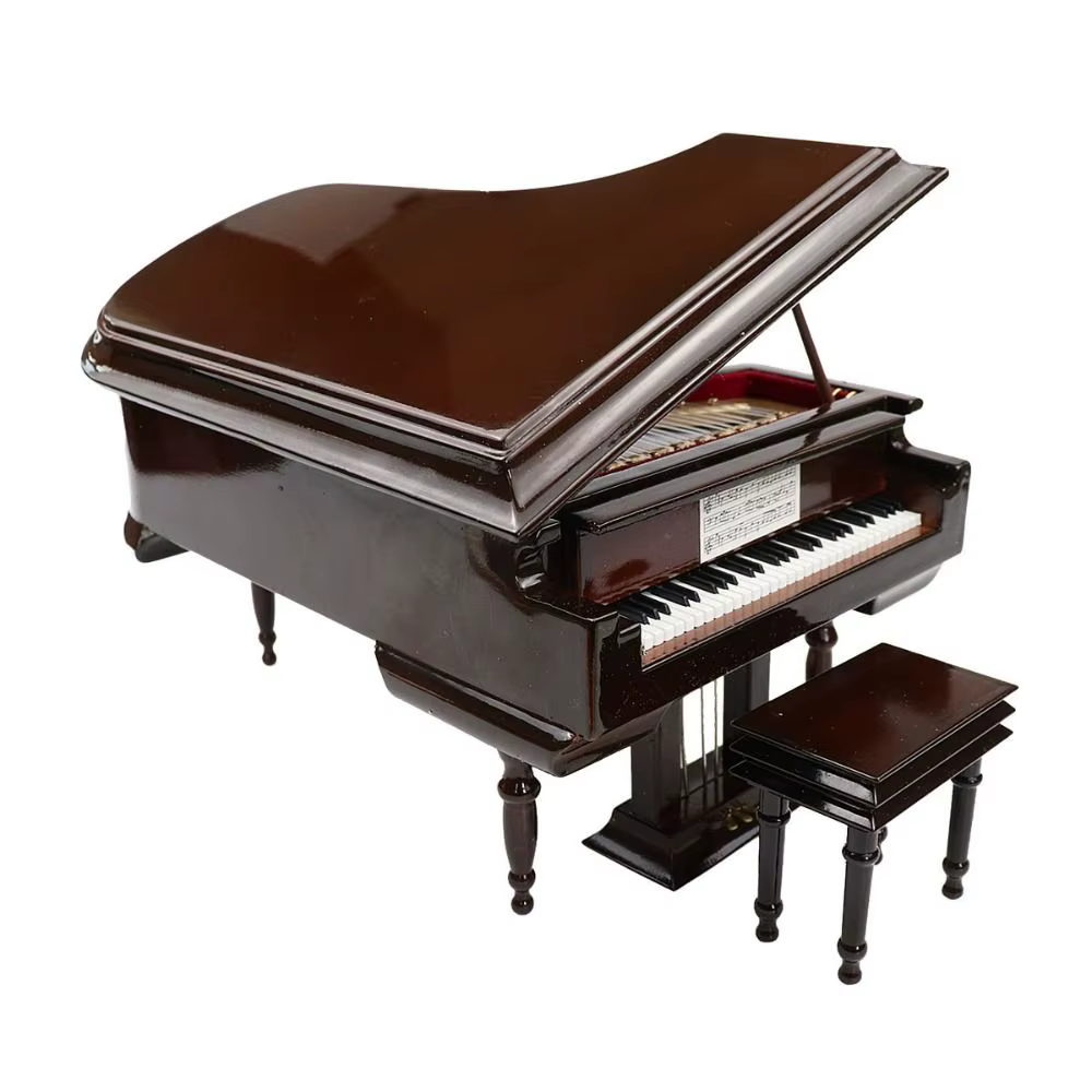 Nouveau Mini Pianos faits à la main, Instrument de musique polychrome en bois, modèle Miniature mignon