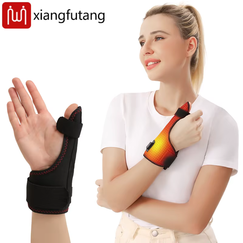Support de massage chauffant pour poignet et doigts