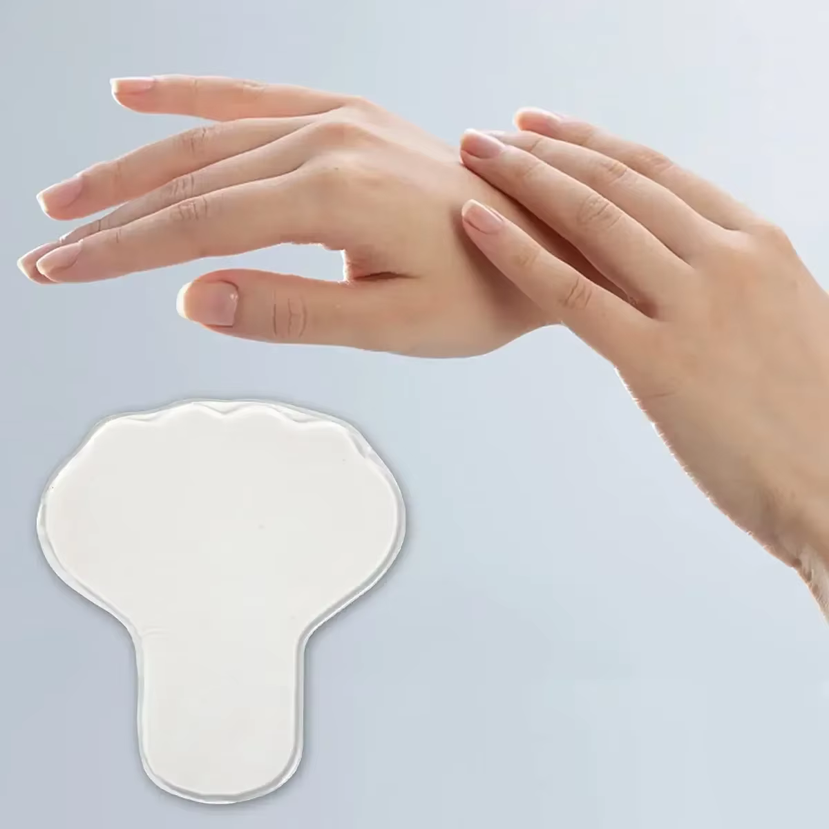 Coussinets réutilisables en silicone anti-rides pour les mains