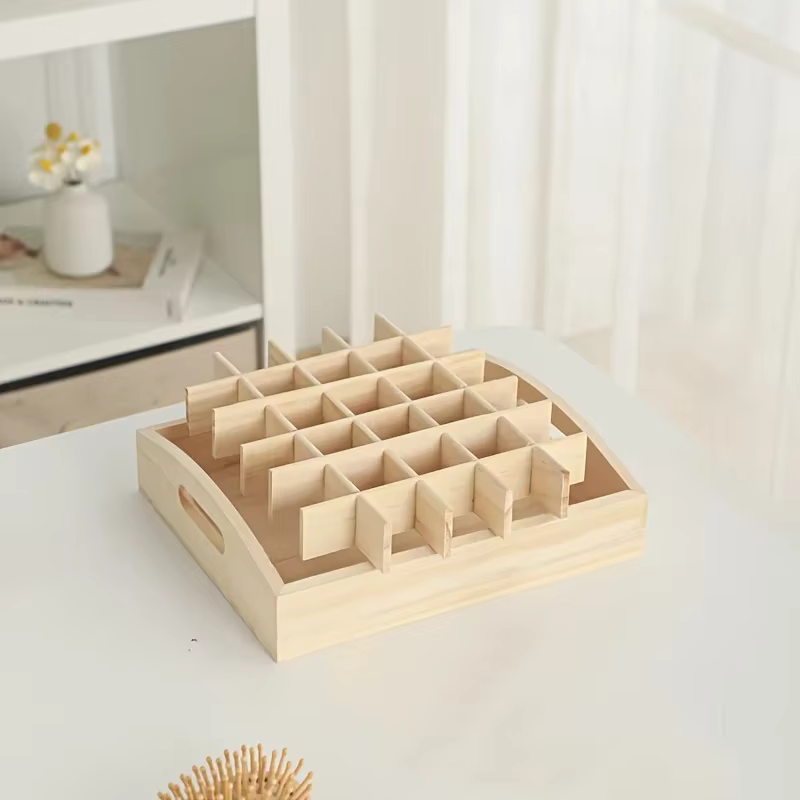 Boîte de stockage d'huiles essentielles
