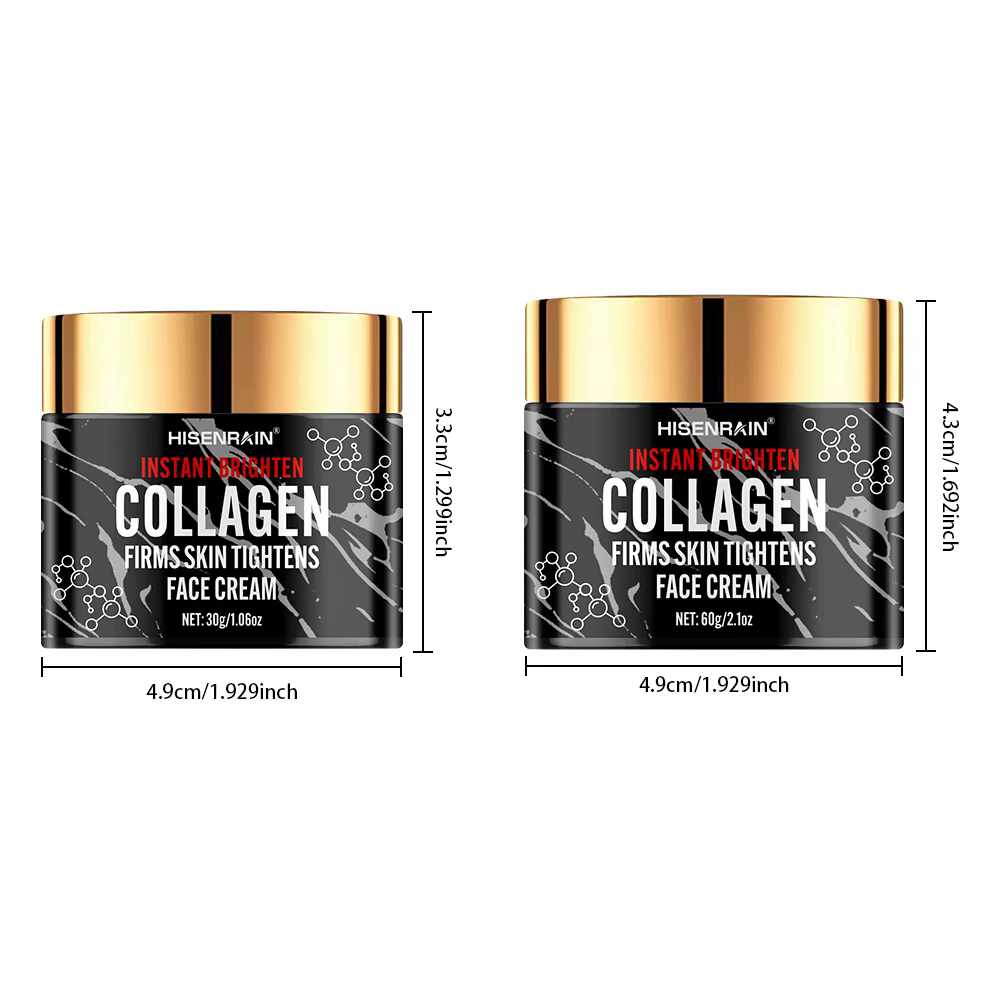 HISENRAIN Crème Visage au Collagène et au Rétinol pour Hommes – Humidité Intense