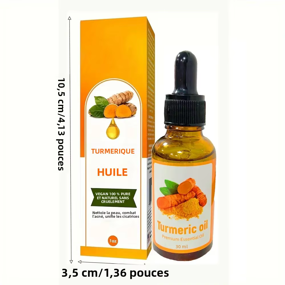 Sérum correcteur de curcuma pour le visage et le corps