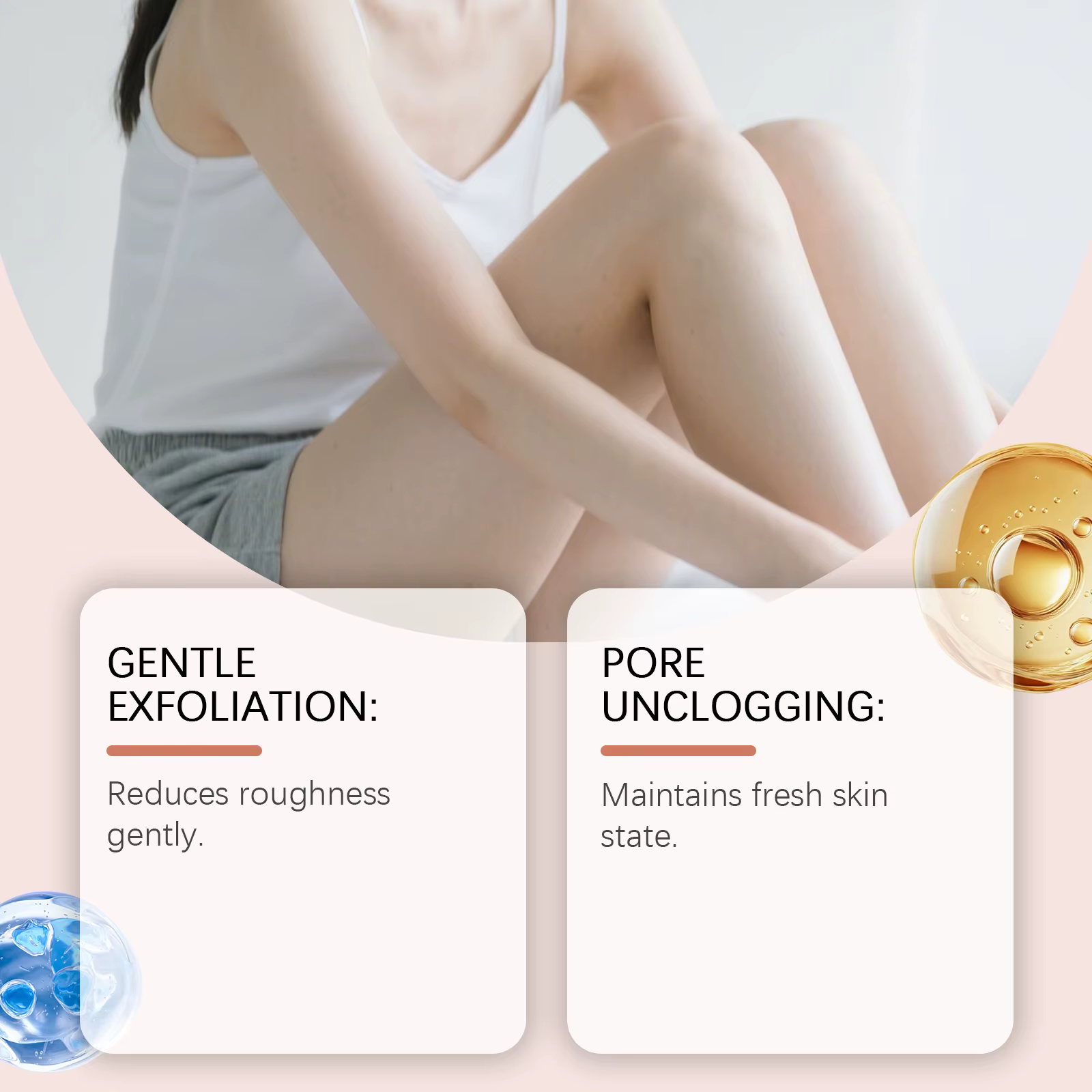 Parfum gommage corporel hydratant lissant peau exfoliant naturel sel Rose corail ambre vanille