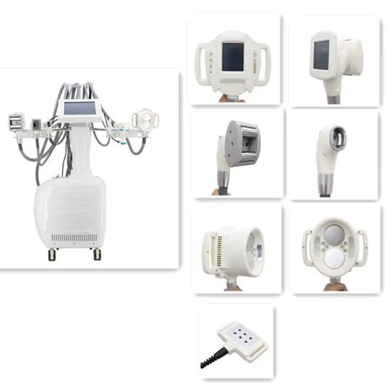 Rouleau de massage anti-cellulite série V9 V10 V-NINE V-TEM V-Shape avec accessoires de cavitation