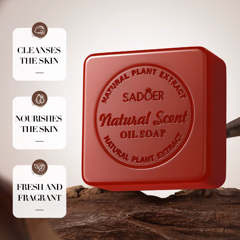 Savon artisanal au bois de santal pour femmes