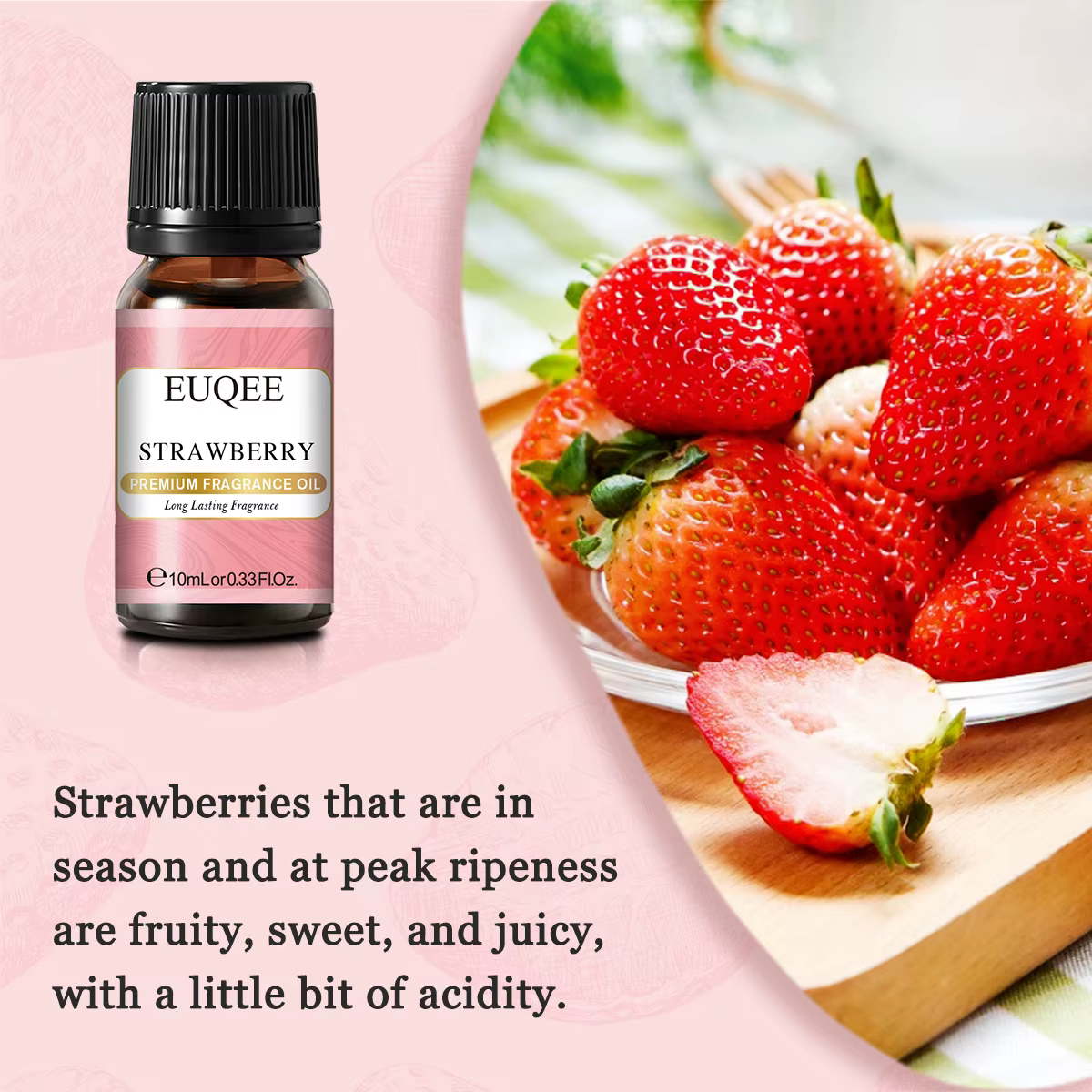 EUQEE 10ML 10ML huile parfumée de fruits sucrés pour l'aromathérapie