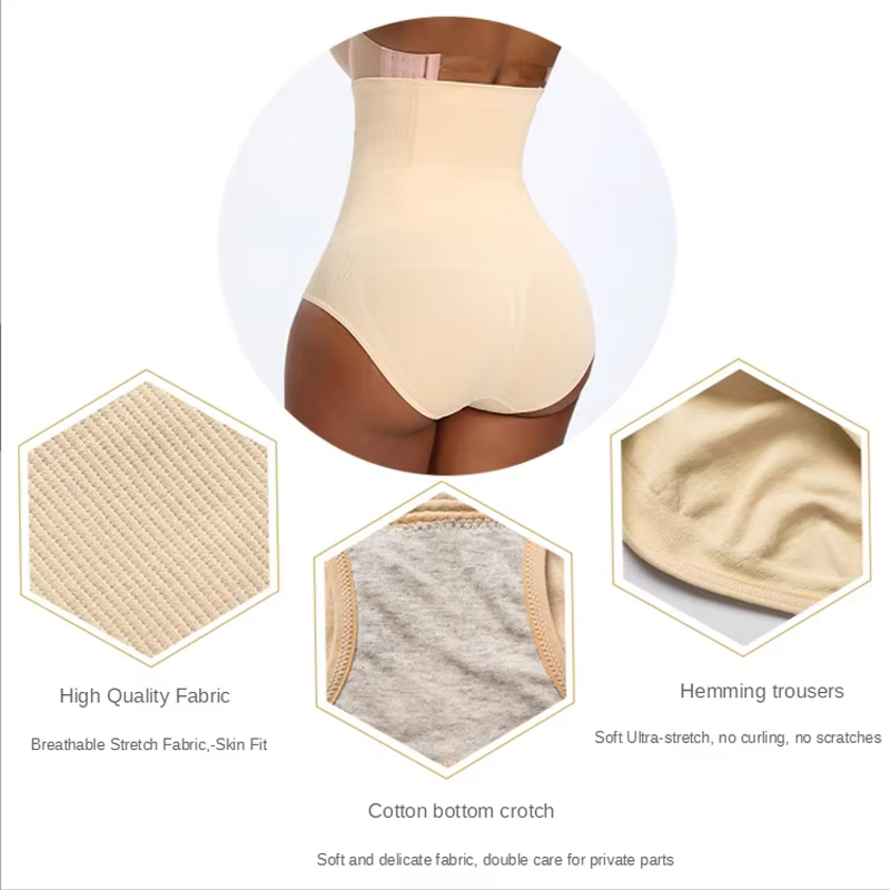 Gaine Amincissante pour Femme, Ventre pio, Vêtement Progressif, Taille Haute, Hanche, Culotte Modelante le Corps, Gaines Réductrices, Sous-Vêtements Courts