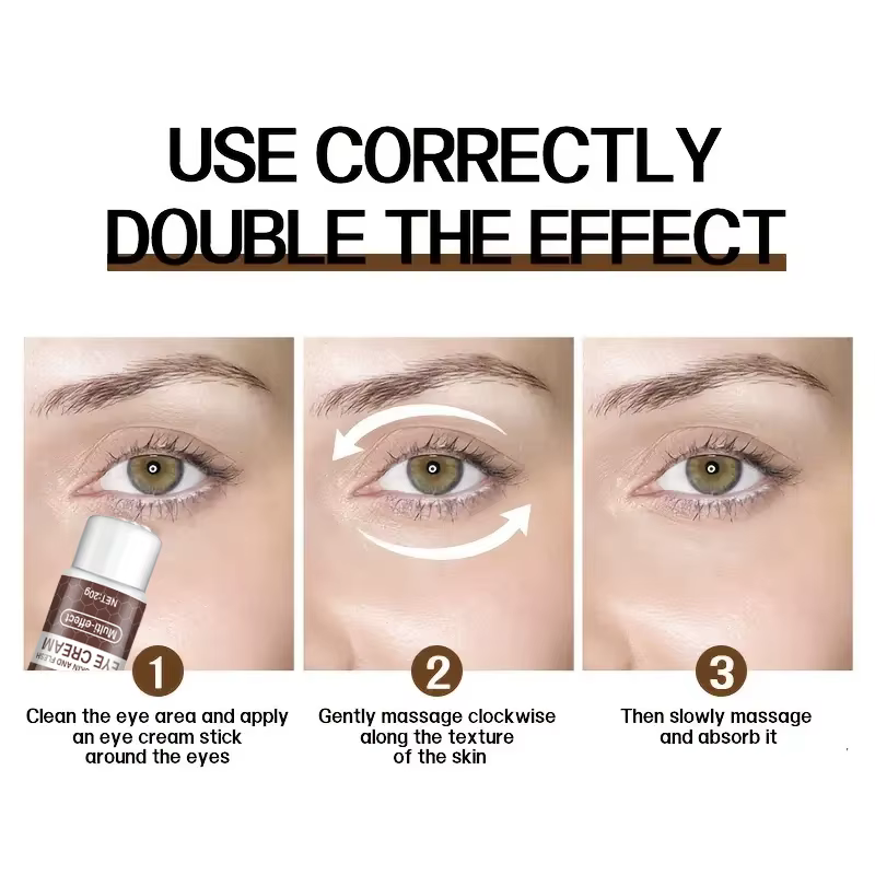 Crème Contour des Yeux Hydratante et Raffermissante Intensive à la Caféine Naturelle 20g
