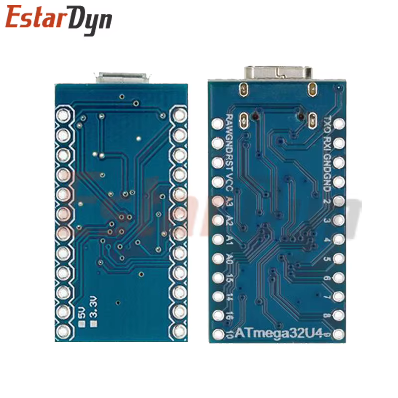 Module USB MICRO/TYPE-C ATMEGA32U4, carte 5V 16MHz pour contrôleur ATMEGA32U4-AU/MU Pro-Micro, remplace Pro Mini