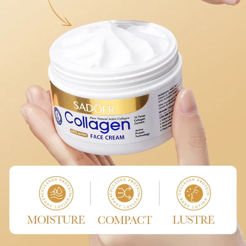 SADOER collagène raffermissant crème pour le visage sknicare hydratant crèmes