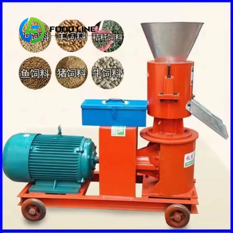 Nouvelle ligne de production automatique personnalisée de machine de granulés d'alimentation animale pour l'agriculture de bétail de bétail de cheval