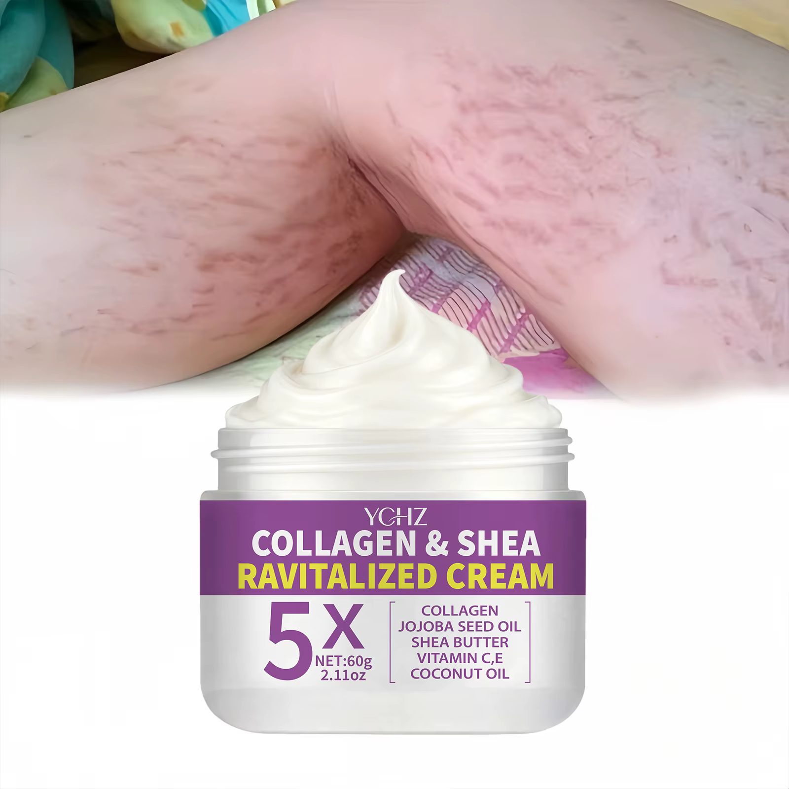 Crème raffermissante au collagène