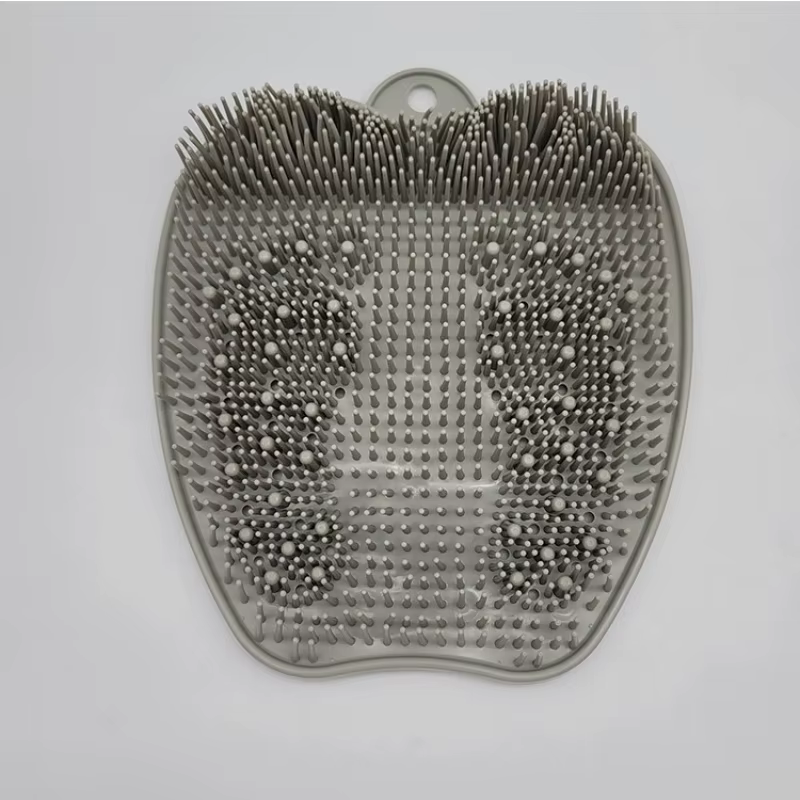 Tapis de douche exfoliant doux et sûr pour les pieds
