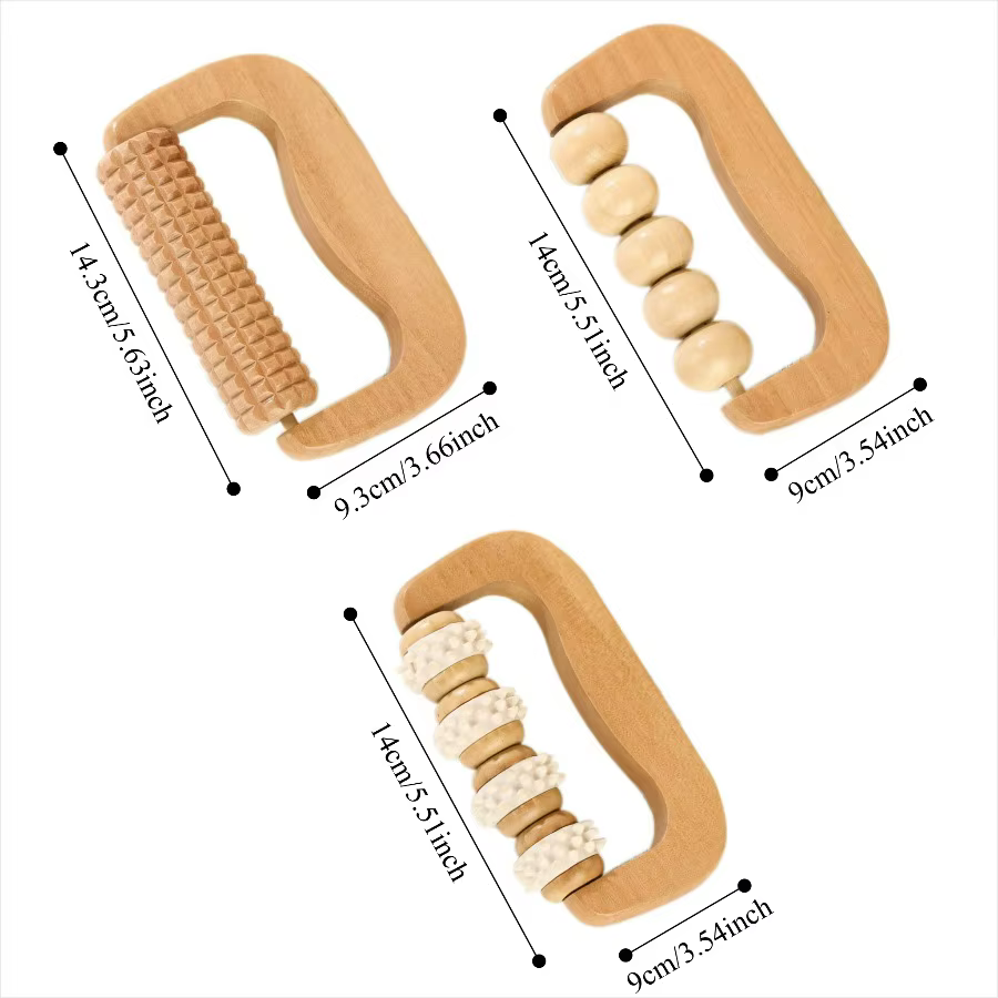 Outil de massage manuel portatif – Appareil ergonomique portable de soins du corps au quotidien