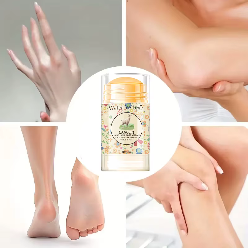 Les bâtons de crème pour les mains et les pieds peuvent être utilisés