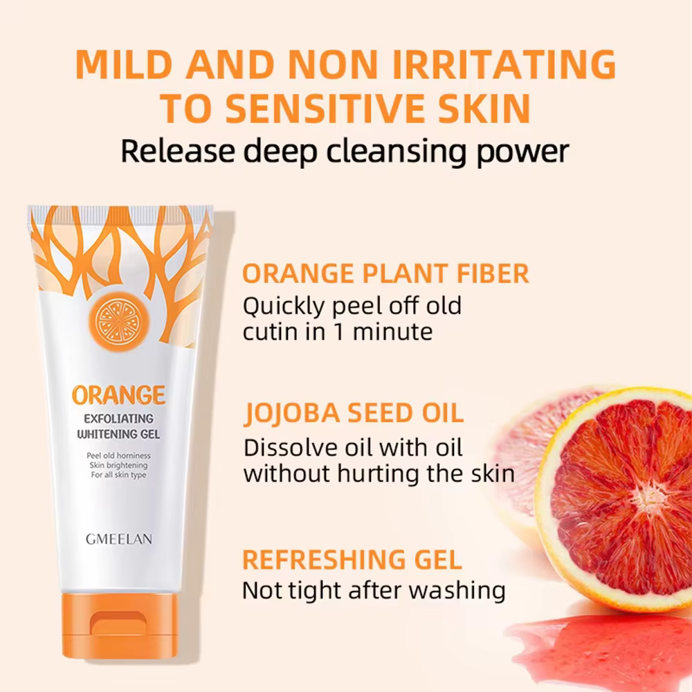 Gel exfoliant à l'orange