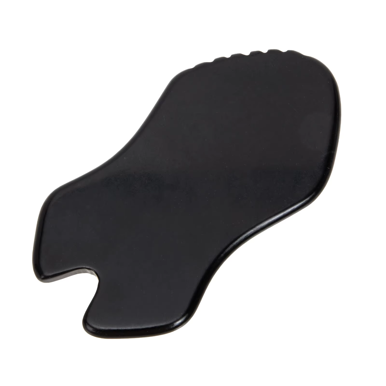 Planche de Gua Sha en basalte noir
