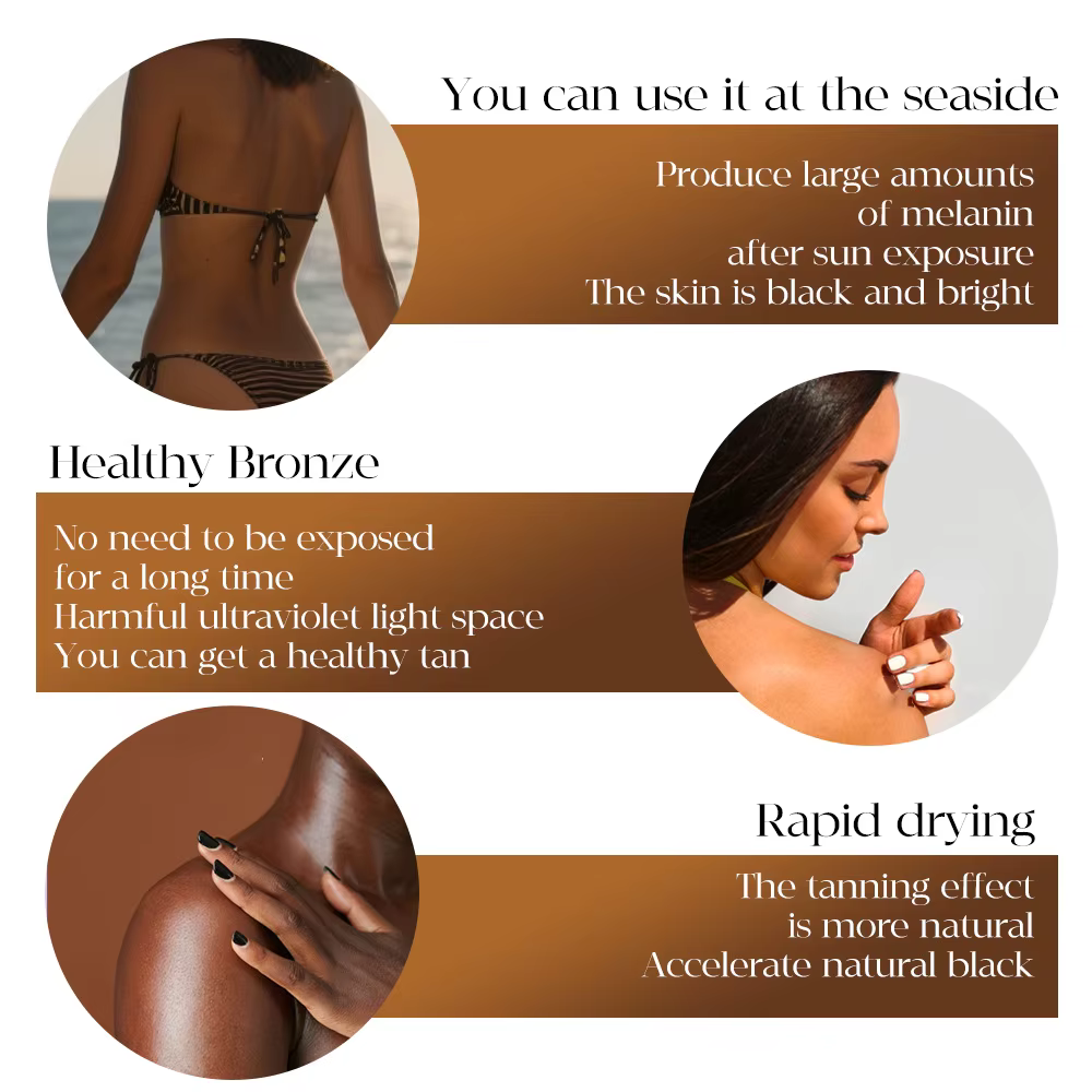 Crème bronzante naturelle