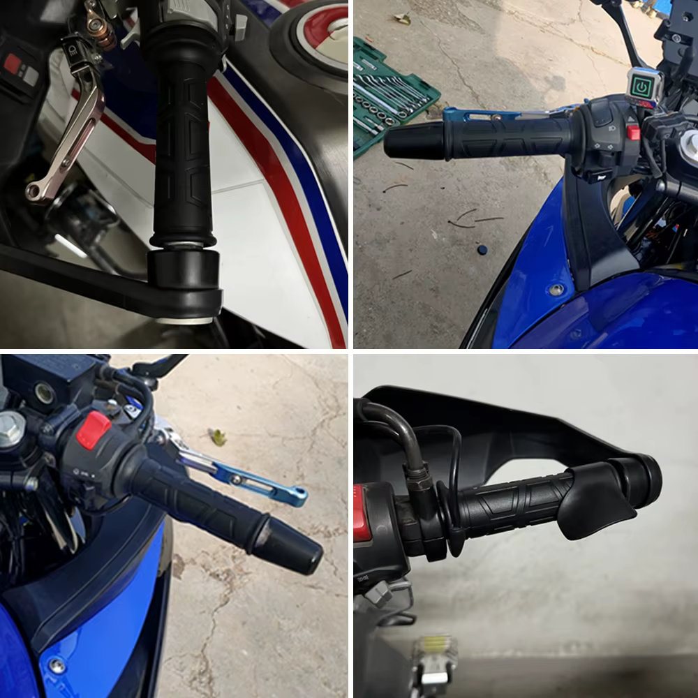 Pour Honda CRF 1000 1100 L CRF1000L CRF1100L AFRICA TWIN XRV750 L-Y AFRICATWIN Motocross poignées chaudes poignée chauffante chauffe-mains
