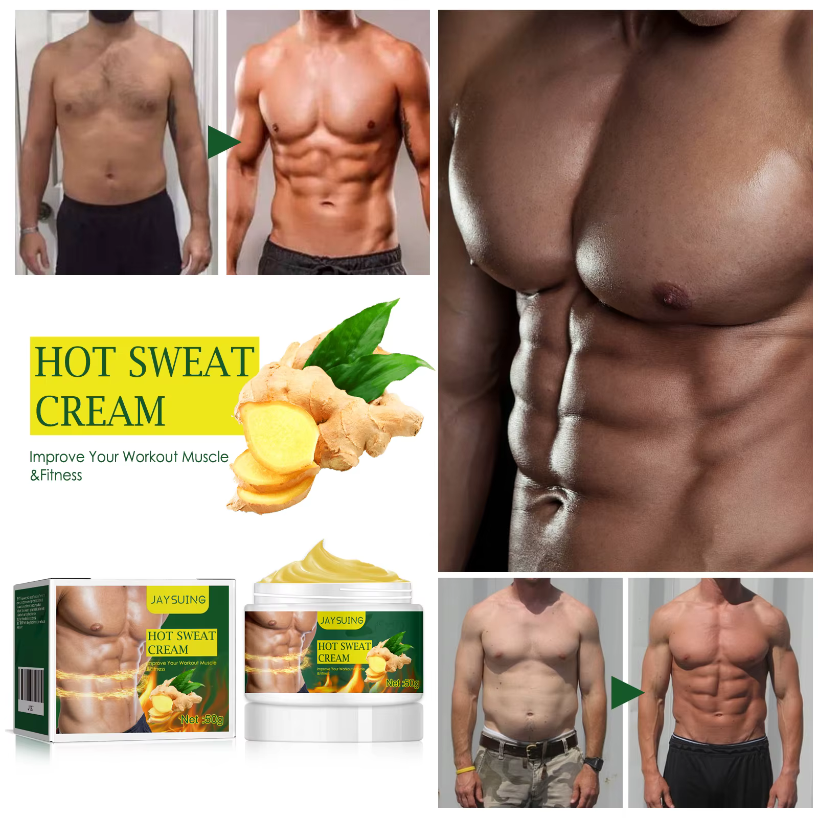 Crème de Massage pour hommes