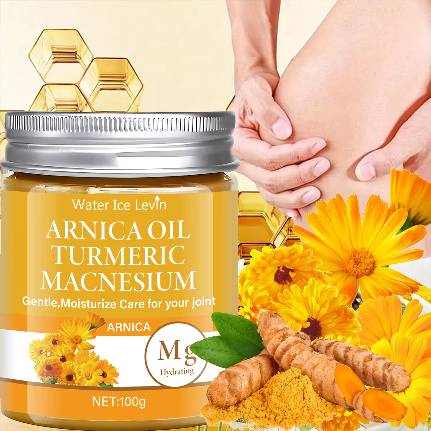 Baume Articulaire Doux à l'Arnica et Magnésium | Hydratation Apaisante pour le Confort Hivernal