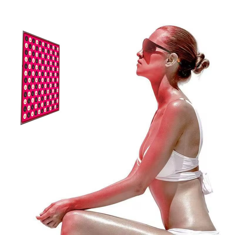 LED panneau rouge lumière visage anti-âge soins de la peau beauté 144