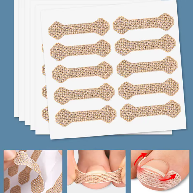 60 Bandes Correctrices Anti-Paronychie pour Ongles Incarnés