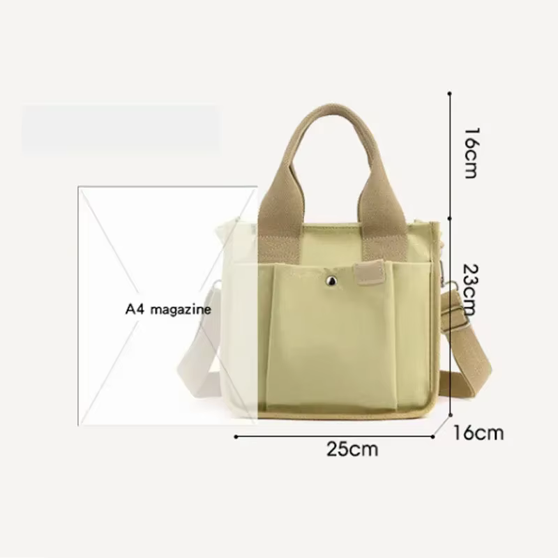 Sac en toile femmes japonais toile sacs à bandoulière fourre-tout sac à main sac pour femme grande capacité sacs à bandoulière femmes sac à main