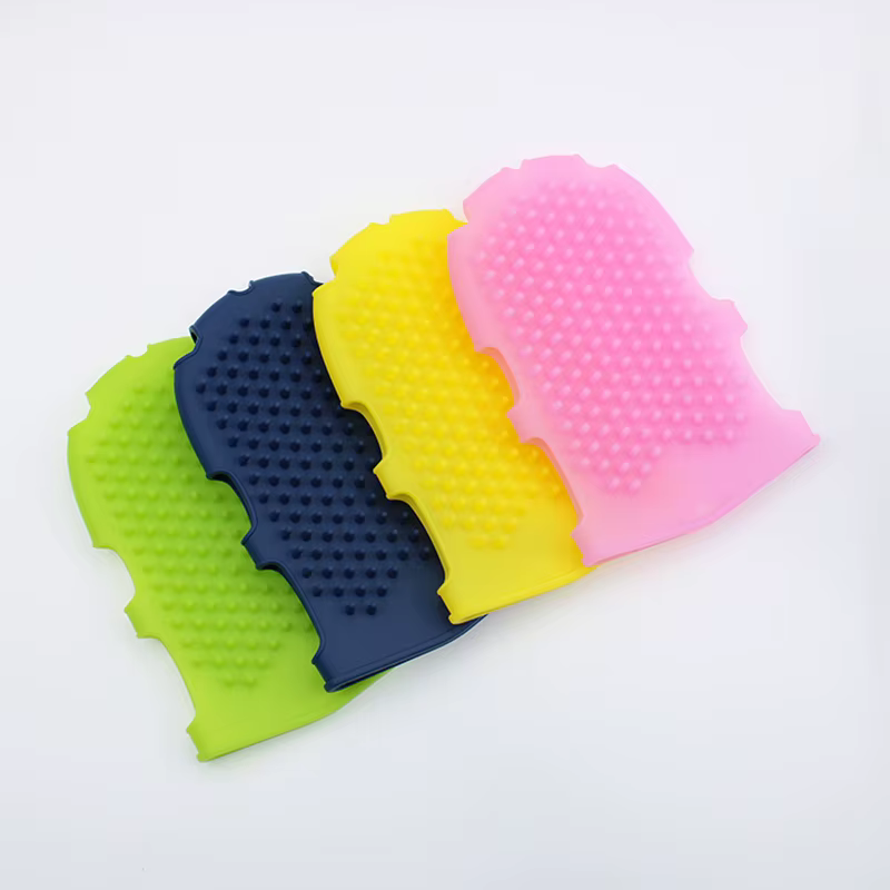 Gant de massage, brosse de bain en silicone