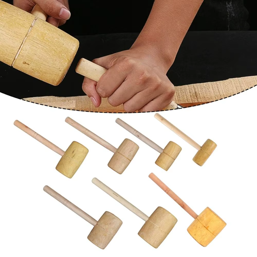 Marteau de menuiserie résistant aux chocs, fait à la main, durable, sûr et pratique, marteau en bois pour le bricolage