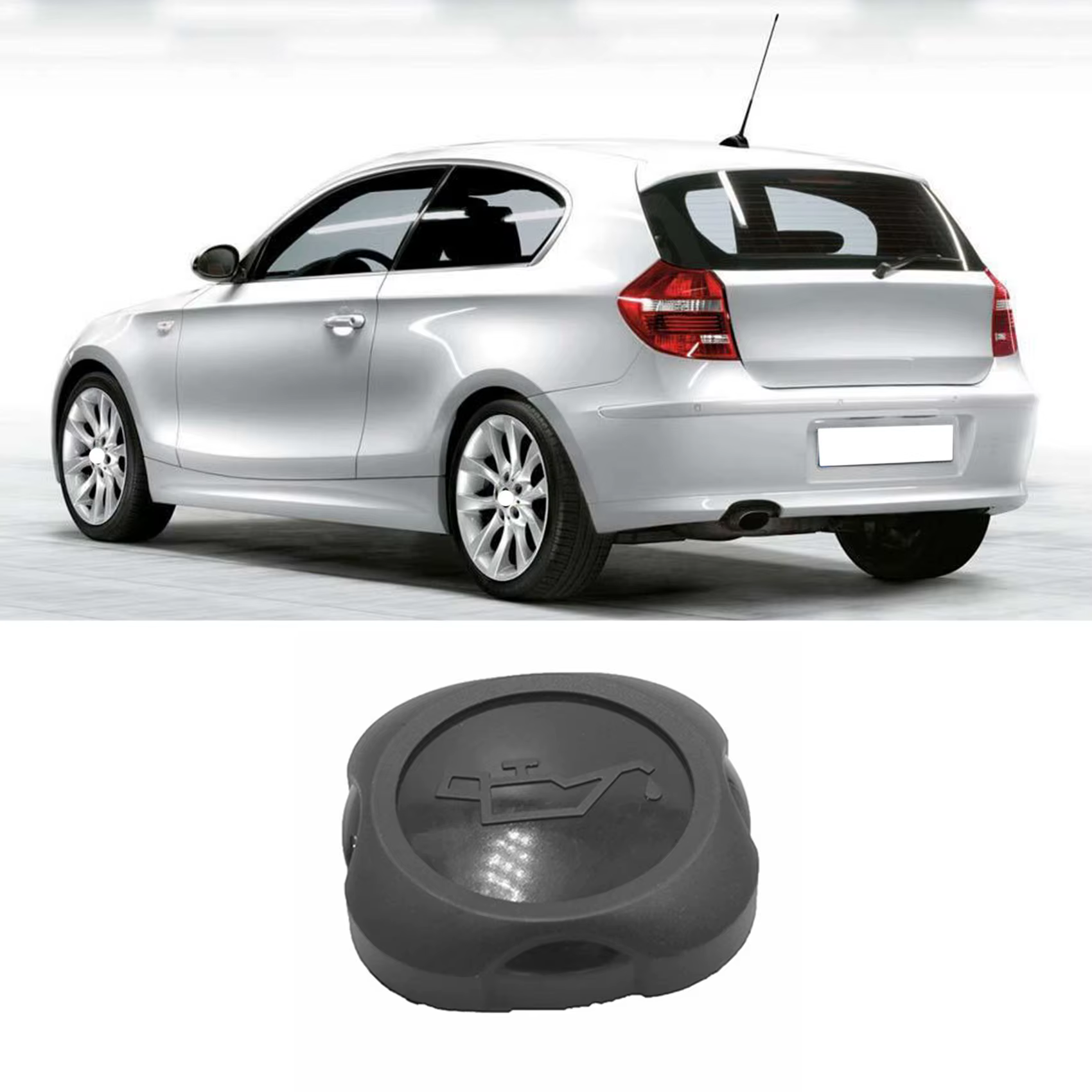 Bouchon de remplissage d'huile moteur pour BMW, E87, E90, E93, E60, E66, F18, F02, E84, F25, E70, E83, 11127560482