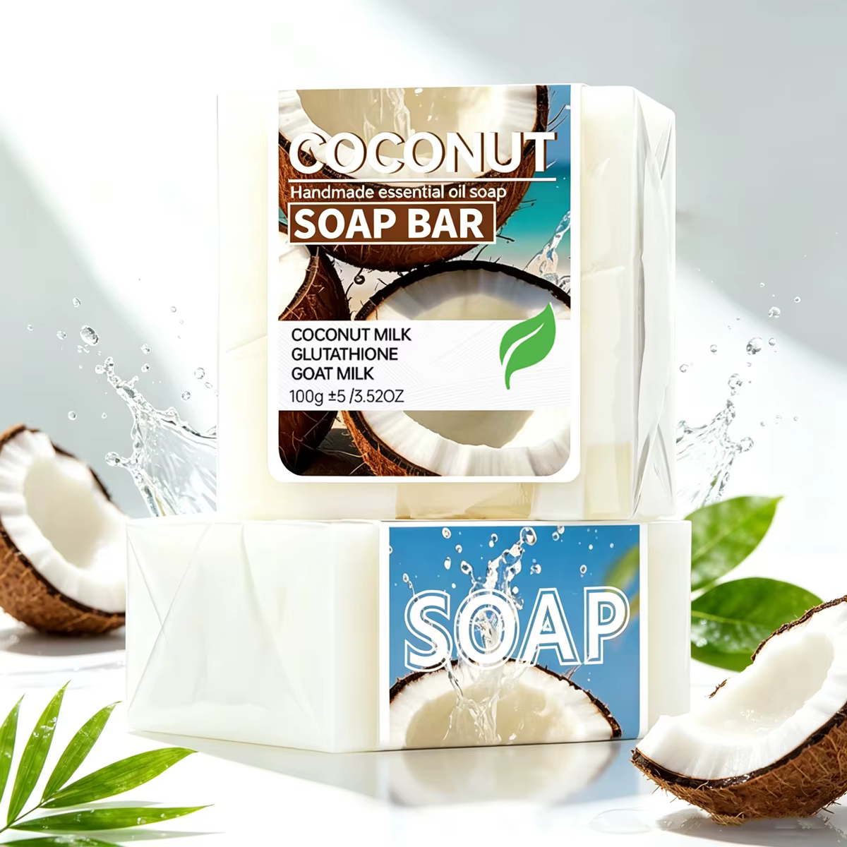 Savon hydratant au lait de coco