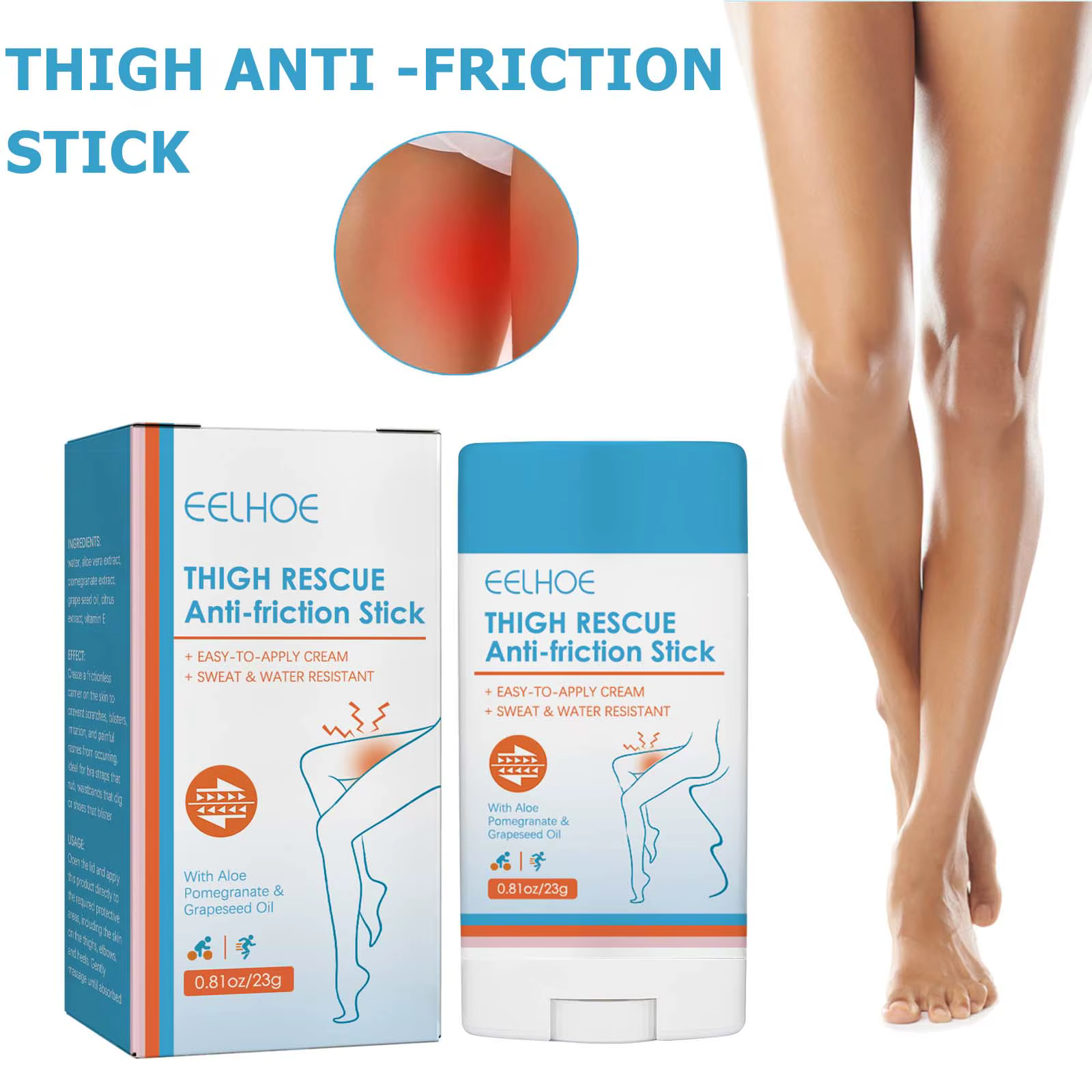 Crème Anti-Chafe pour Femme