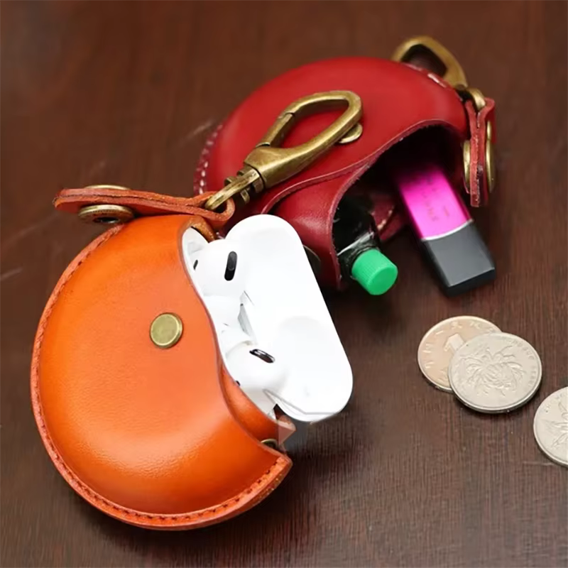 Pochette de rangement américaine faite à la main, organisateur en cuir véritable suspendu, étui étanche Durable, boîte-cadeau Premium pour voyage, sac à main