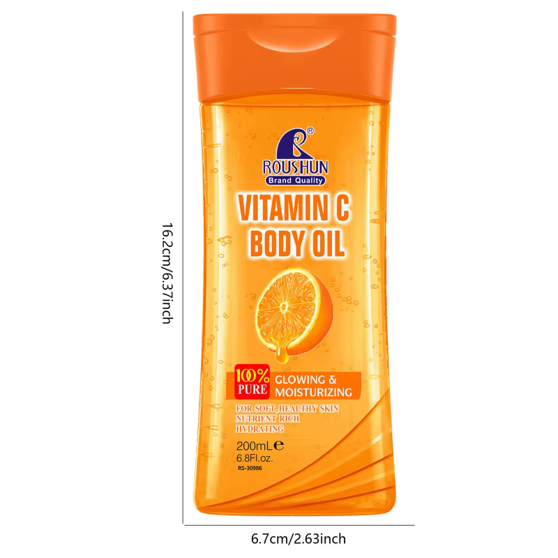 200ml Roushun Huile corporelle à la vitamine C