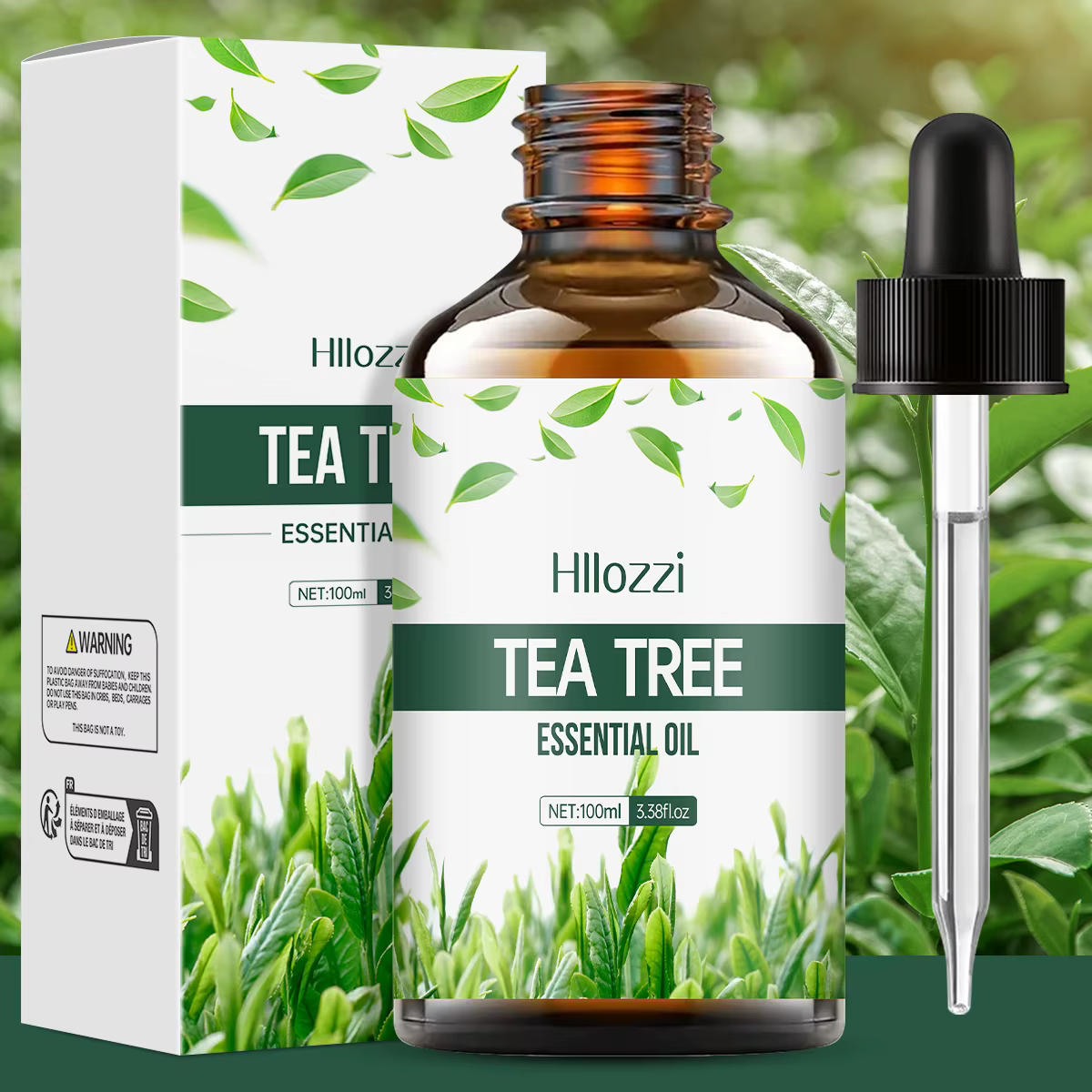 L'huile essentielle d'arbre à thé convient aux soins de la peau