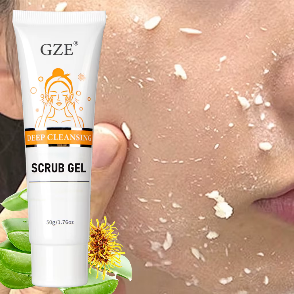 GZE Gel exfoliant à l'extrait d'huile de ricin