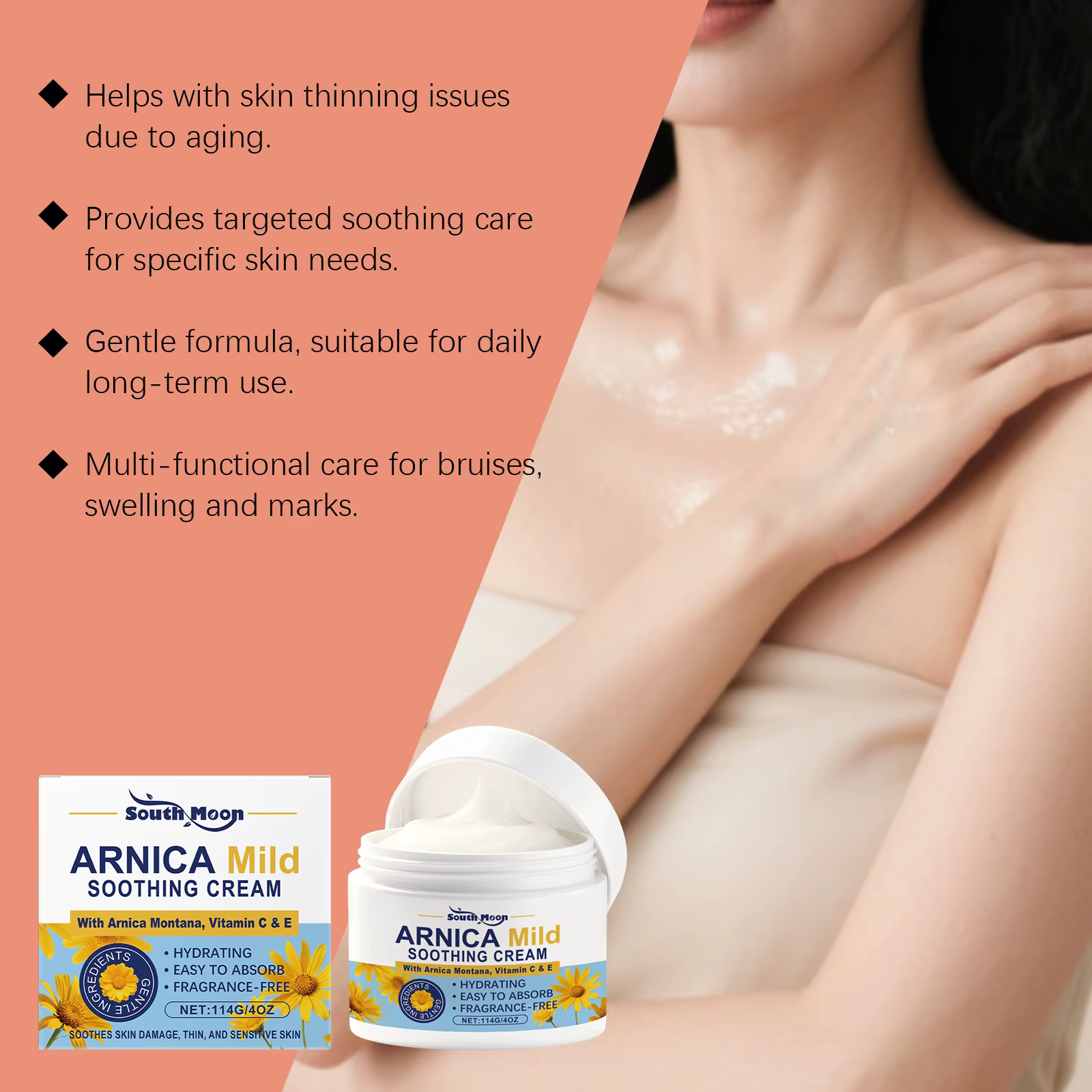 Crème apaisante et réparatrice