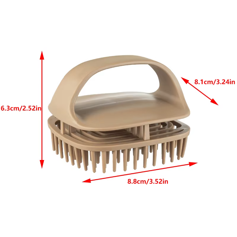 Brosse de bain pour shampoing