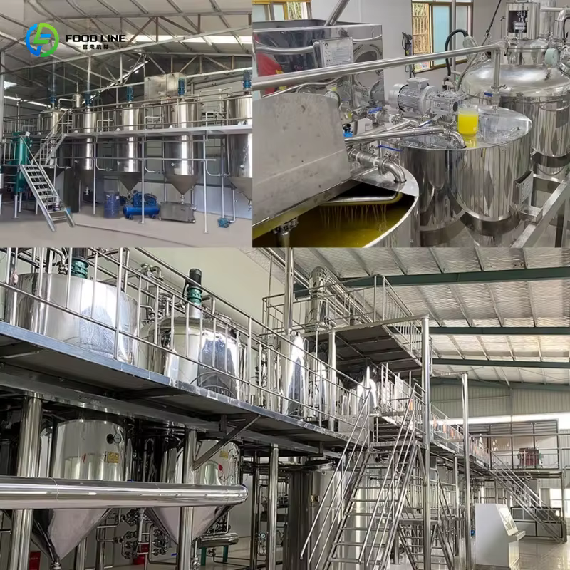 Ligne de production d'huile d'olive complète personnalisée, équipement de raffinage industriel automatique